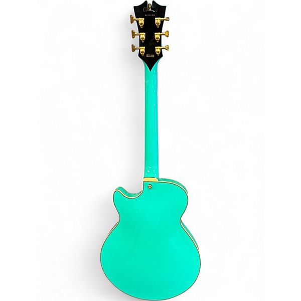 Used D'Angelico Premier SS Semi-Hollow Single Cutaway Seafoam Green Hollow Body Electric Guitar