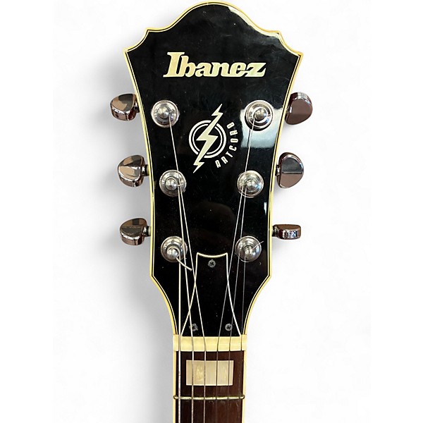 Used Ibanez AFS75T Artcore Red Hollow Body Electric Guitar