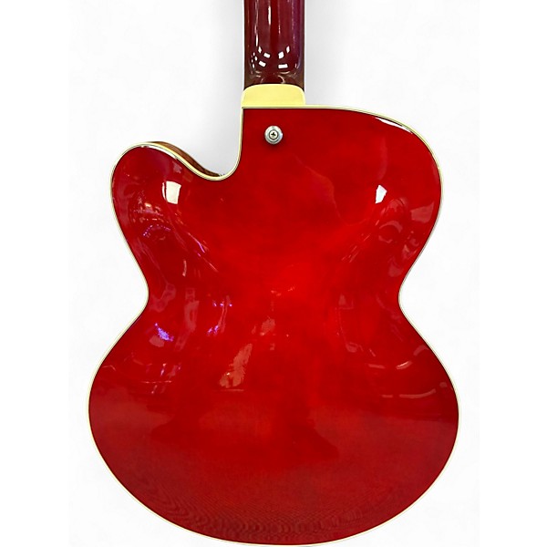 Used Ibanez AFS75T Artcore Red Hollow Body Electric Guitar