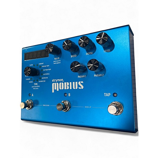 Used Strymon Mobius Multidimensional Modulation Effect Pedal
