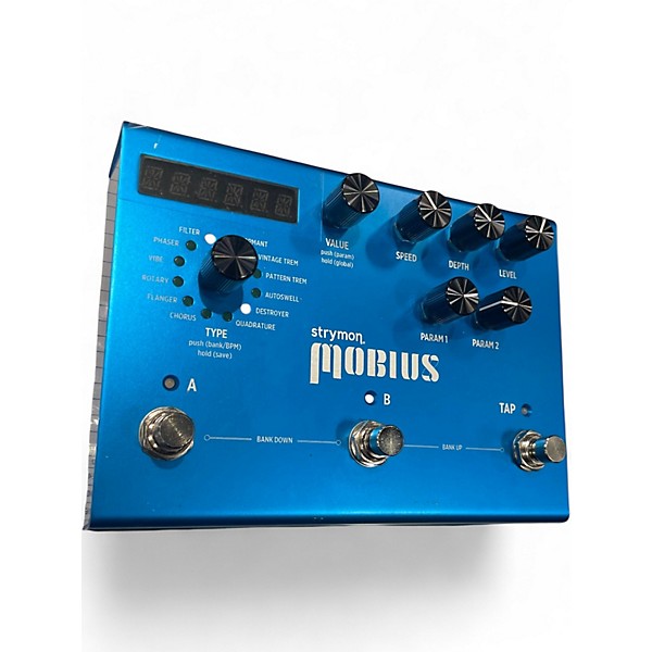 Used Strymon Mobius Multidimensional Modulation Effect Pedal