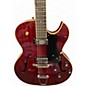 Used Guild Starfire III Trans Red Hollow Body Electric Guitar