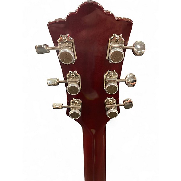 Used Guild Starfire III Trans Red Hollow Body Electric Guitar