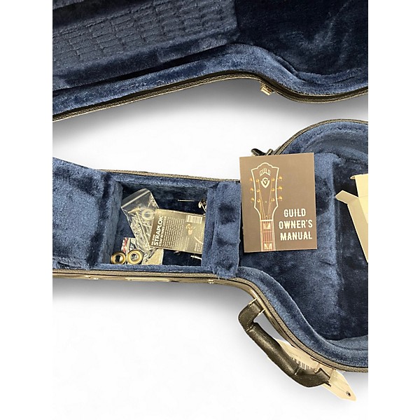 Used Guild Starfire III Trans Red Hollow Body Electric Guitar