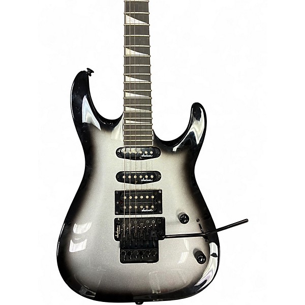 Used Jackson JS34 SILVER BURST Solid Body Electric Guitar