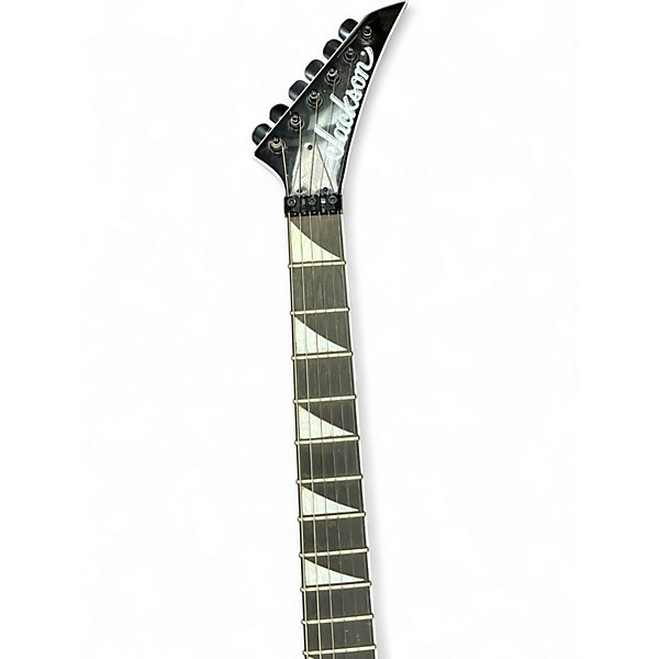 Used Jackson JS34 SILVER BURST Solid Body Electric Guitar