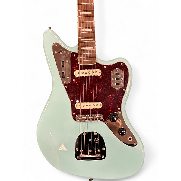 Used Squier JAGUAR AFFINITY BLUE Solid Body Electric Guitar