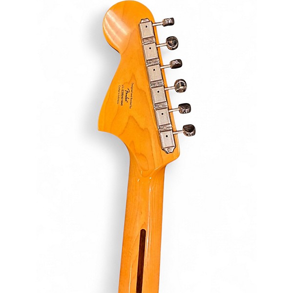 Used Squier JAGUAR AFFINITY BLUE Solid Body Electric Guitar