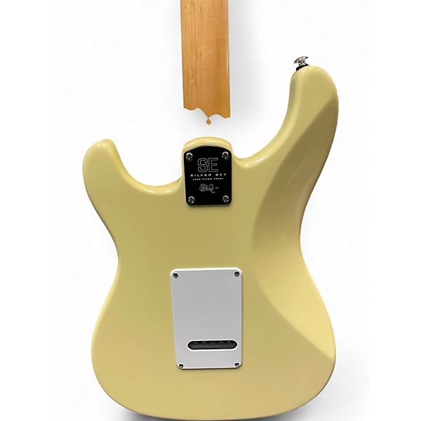 Used PRS SE Silver Sky Moon White Solid Body Electric Guitar