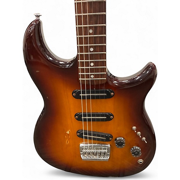 Used 1980s Yamaha SSC500 2 Tone Sunburst Solid Body Electric Guitar