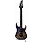 Used Ibanez RG1070PBZ Blue Burst Solid Body Electric Guitar thumbnail