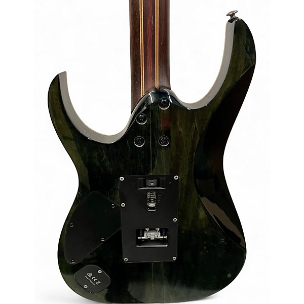 Used Ibanez RG1070PBZ Blue Burst Solid Body Electric Guitar