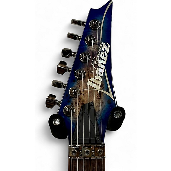 Used Ibanez RG1070PBZ Blue Burst Solid Body Electric Guitar