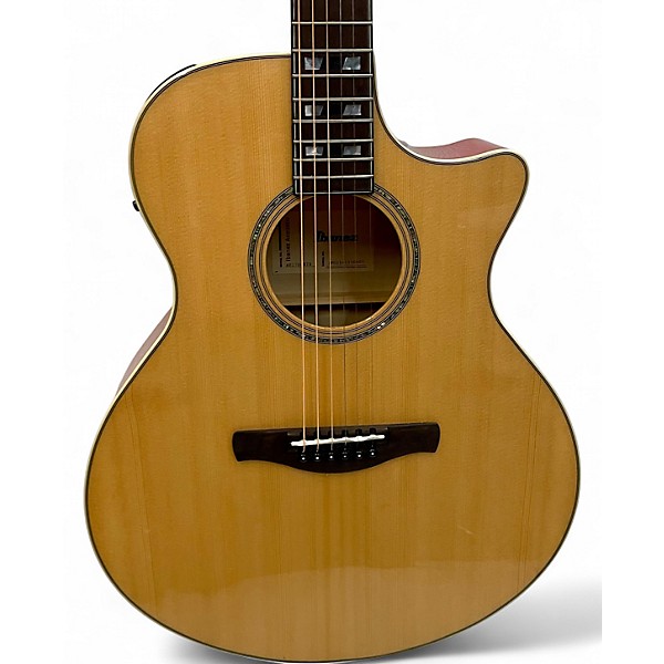 Used Ibanez AE170 Natural Acoustic Electric Guitar