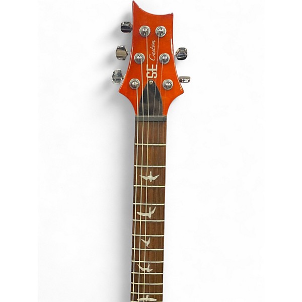 Used PRS SE Custom 24 2 Color Sunburst Solid Body Electric Guitar
