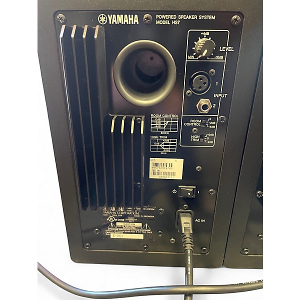 Used Yamaha HS7 Pair Powered Monitor