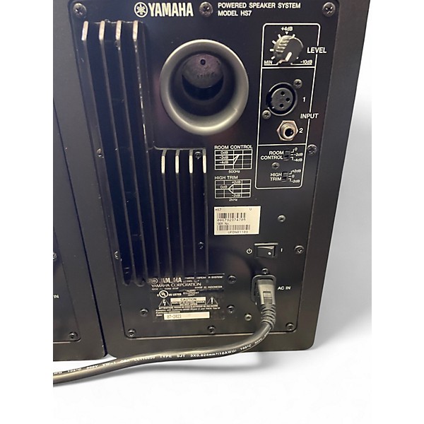 Used Yamaha HS7 Pair Powered Monitor