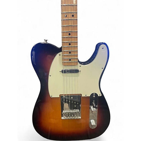 Used Fender Standard Telecaster Brown Sunburst Solid Body Electric Guitar