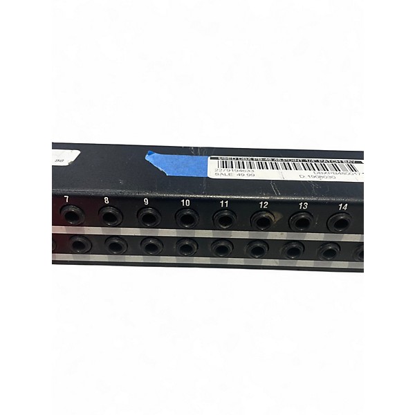 Used dbx PB-48 48-Point 1/4" Patch Bay
