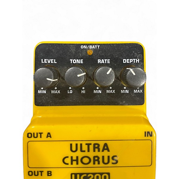 Used Behringer ultra chorus uc200 Effect Pedal