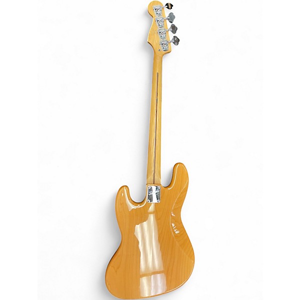 Used Squier Vintage Modified Jazz Bass Natural Electric Bass Guitar