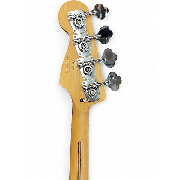 Used Squier Vintage Modified Jazz Bass Natural Electric Bass Guitar