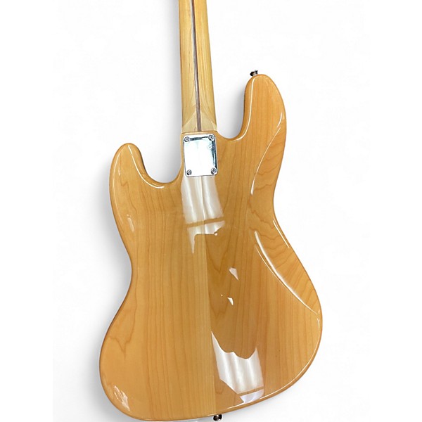 Used Squier Vintage Modified Jazz Bass Natural Electric Bass Guitar