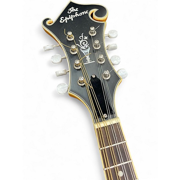 Used Epiphone MM50E F Style Vintage Natural Mandolin