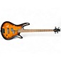 Used Ibanez SR400 Flame Maple sunburst Electric Bass Guitar thumbnail