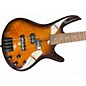 Used Ibanez SR400 Flame Maple sunburst Electric Bass Guitar