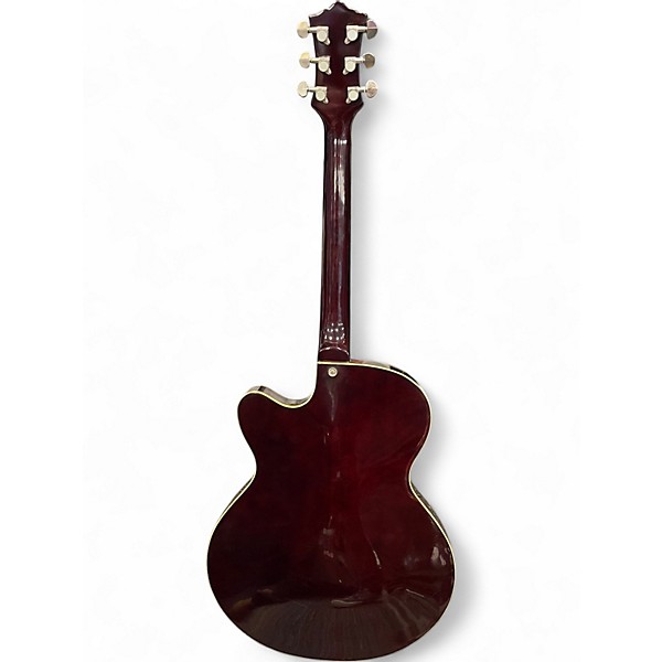 Used Arbor AJ-137 Orange Solid Body Electric Guitar