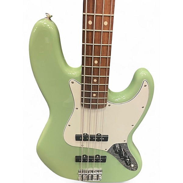 Used Fender Player II Jazz Bass Seafoam Green Electric Bass Guitar