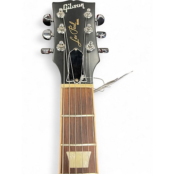 Used Gibson Les Paul Classic Satin Iced Tea Solid Body Electric Guitar