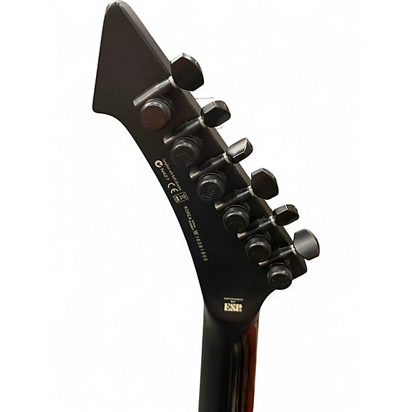 Used ESP LTD James Hetfield Vulture Black Solid Body Electric Guitar