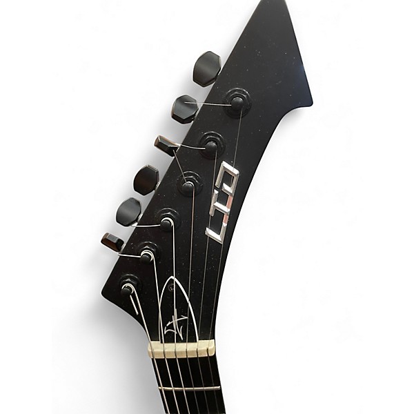 Used ESP LTD James Hetfield Vulture Black Solid Body Electric Guitar