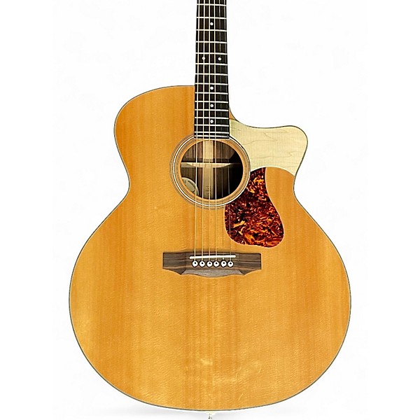 Used Guild F150CE Jumbo Natural Acoustic Electric Guitar