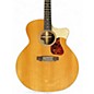 Used Guild F150CE Jumbo Natural Acoustic Electric Guitar
