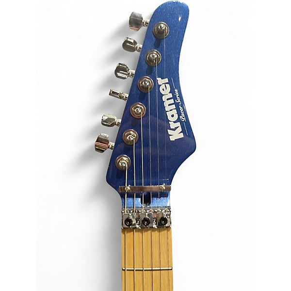 Used Kramer Pacer Classic Blue Solid Body Electric Guitar