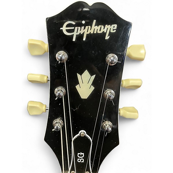 Used Epiphone SG Standard White Solid Body Electric Guitar