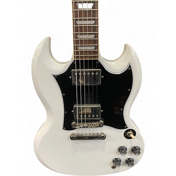 Used Epiphone SG Standard White Solid Body Electric Guitar