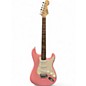 Used 2011 Squier Bullet Stratocaster Shell Pink Solid Body Electric Guitar thumbnail