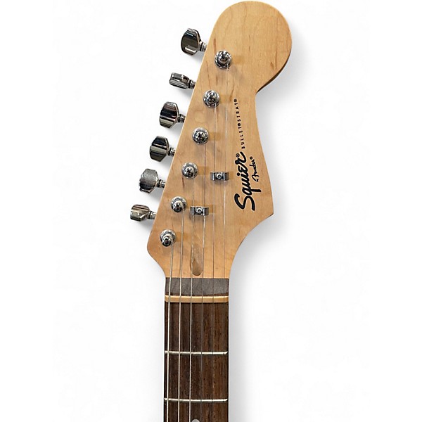 Used 2011 Squier Bullet Stratocaster Shell Pink Solid Body Electric Guitar