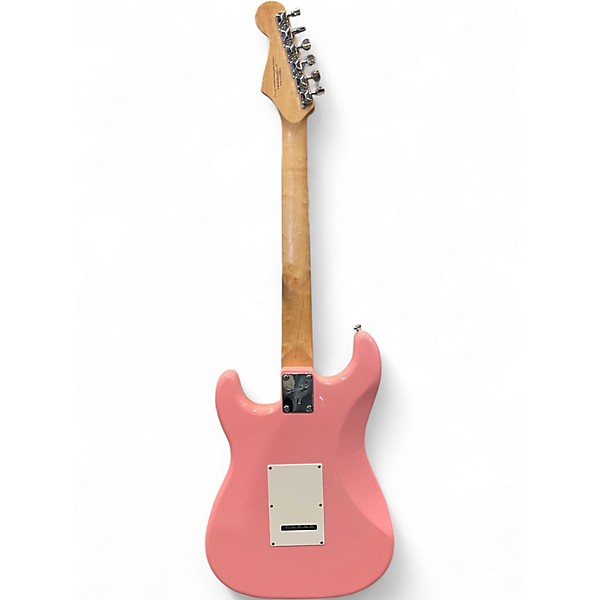 Used 2011 Squier Bullet Stratocaster Shell Pink Solid Body Electric Guitar