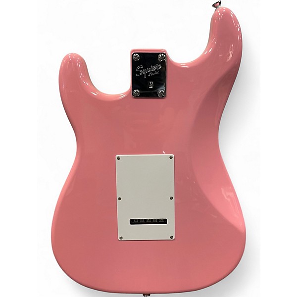 Used 2011 Squier Bullet Stratocaster Shell Pink Solid Body Electric Guitar