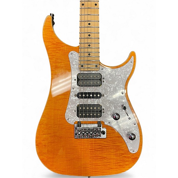Used Vigier Excalibur Special HSH Trans Amber Solid Body Electric Guitar