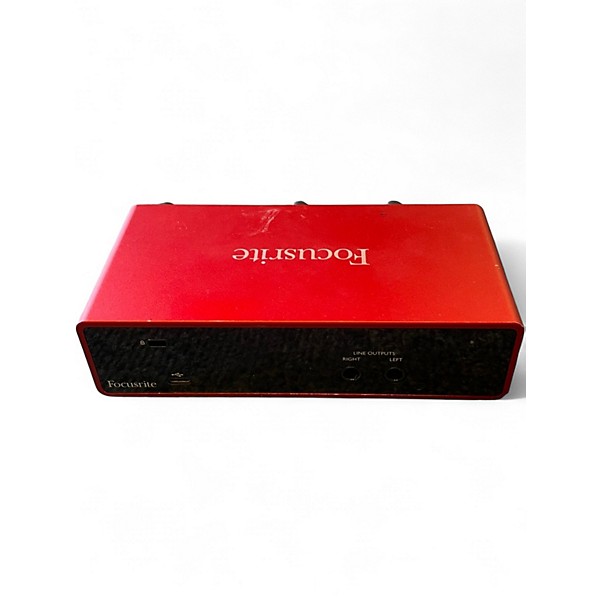 Used Focusrite Scarlett 2i2 Audio Interface