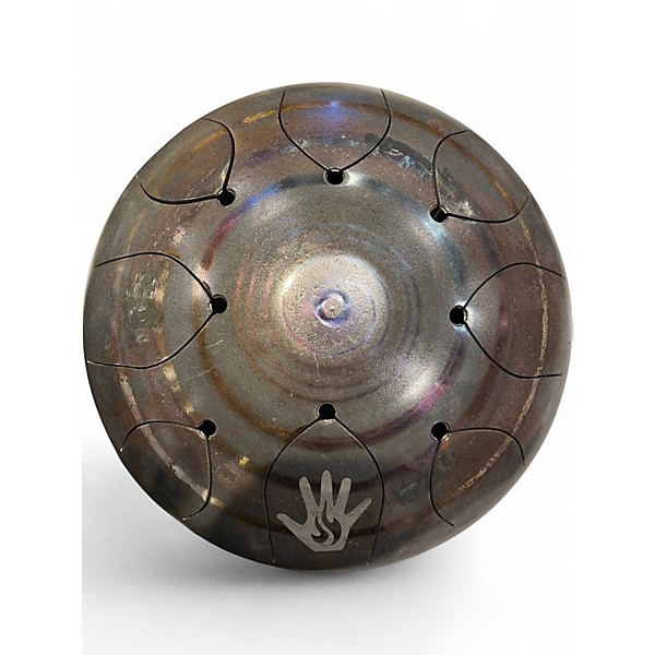 Used Hands On Fire Tounge Drum - Steel - Hands on Fire "More Fire"  Hand Drum