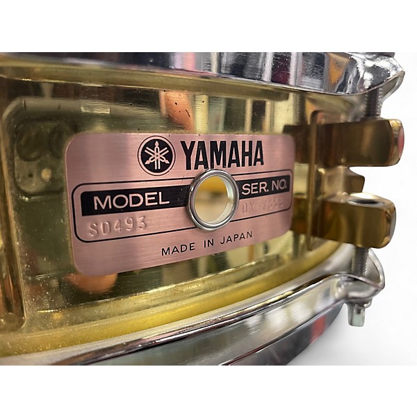 Used Yamaha 3.5X14 SD493 Brass Piccolo Brass Drum