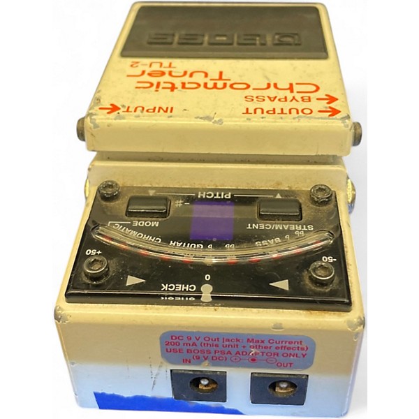 Used BOSS TU2 Chromatic Tuner Pedal