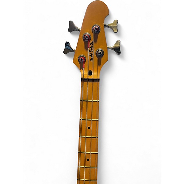 Used Carlo Robelli SWD Natural Electric Bass Guitar